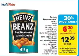 Carrefour Market Fasola konserwowa HEINZ Beanz w sosie pomidorowym oferta