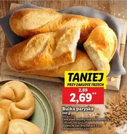 Lidl Bułka paryska Piekarnia w sercu Lidla oferta