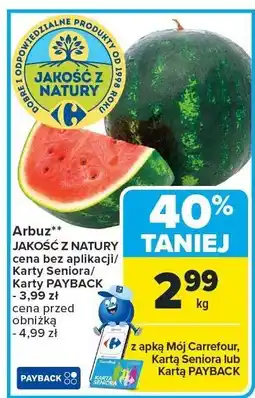 Carrefour Market Arbuz Carrefour oferta