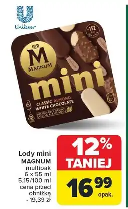 Carrefour Market Lody mini Magnum oferta