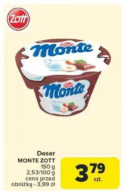 Carrefour Market Deser Monte Zott oferta
