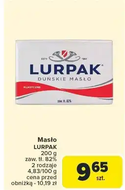 Carrefour Market Masło Lurpak oferta