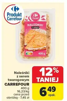 Carrefour Market Naleśniki z serem twarogowym Carrefour oferta