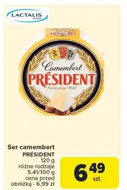 Carrefour Market Ser camembert President oferta