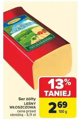 Carrefour Market Ser żółty Leski Włoszczowa oferta