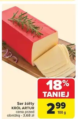 Carrefour Market Ser żółty Królartur oferta