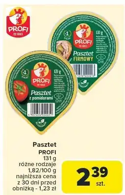 Carrefour Market Pasztet różne rodzaje Profi oferta