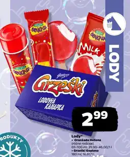 Netto Lody Oranżada Hellena oferta