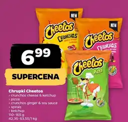 Netto Chrupki Cheetos Crunchos ser i ketchup oferta
