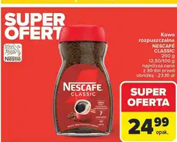 Carrefour Market Kawa rozpuszczalna Nescafe Classic oferta