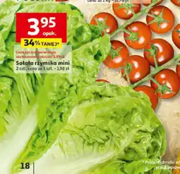 Auchan Sałata rzymska mini oferta
