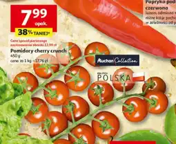 Auchan Pomidory cherry crunch oferta