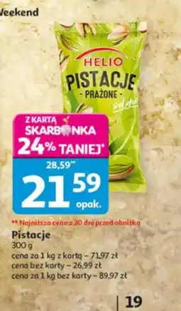 Auchan Pistacje Helio oferta