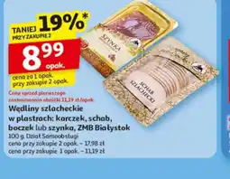 Auchan Wędliny szlacheckie w plastrach oferta