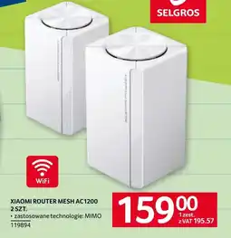 Selgros Router Xiaomi oferta