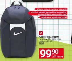 Selgros Plecak Nike oferta