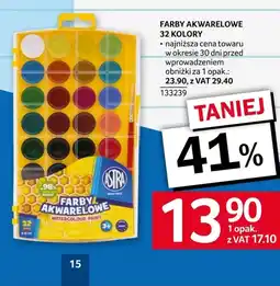 Selgros Farby akwarelowe oferta