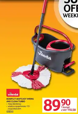 Selgros Mop z wyciskaczem Vileda oferta