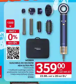 Selgros Suszarka do włosów Webber oferta