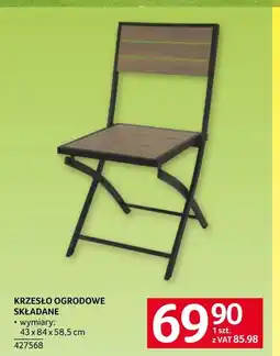 Selgros Krzesło ogrodowe oferta