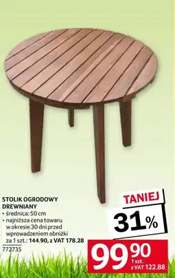 Selgros Stolik ogrodowy oferta