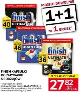 Selgros Kapsułki do zmywarki Finish oferta