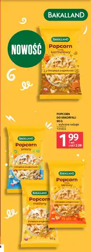 Selgros Bakalland popcorn do mikorfali oferta