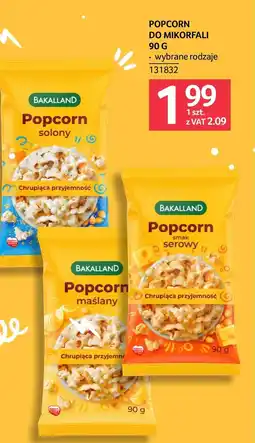 Selgros Popcorn Bakalland oferta