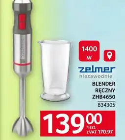 Selgros Blender ręczny Zelmer oferta