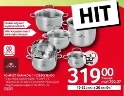 Selgros Zestaw garnków Gerlach oferta