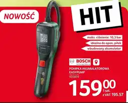 Selgros Pompka do piłek Bosch oferta