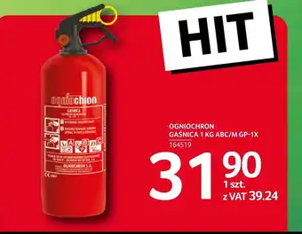 Selgros Gaśnica Ogniochron oferta