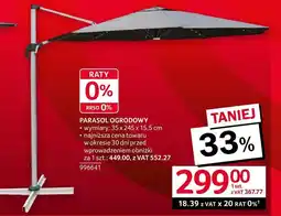 Selgros Parasol ogrodowy oferta