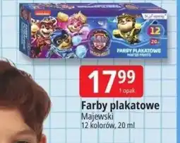 E.Leclerc Farby plakatowe Majewski oferta