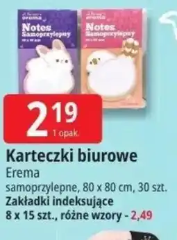E.Leclerc Karteczki samoklejące Erema oferta