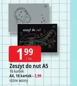 E.Leclerc Zeszyt do nut oferta