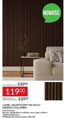 Abra Panel lamelowy Lamel oferta