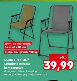 Kaufland Krzesło turystyczne Countryside oferta
