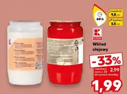 Kaufland Wkład olejowy K-Classic oferta