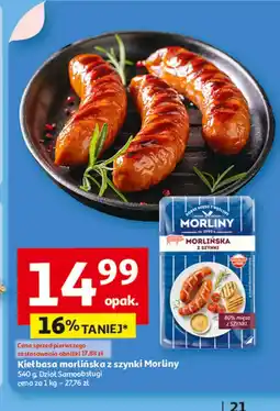 Auchan Kiełbasa Morliny oferta