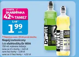 Auchan Napój izotoniczny Dr Witt oferta