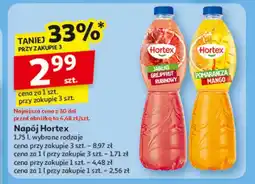 Auchan Napój Hortex oferta