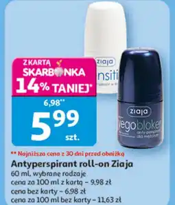 Auchan Antyperspirant Ziaja oferta
