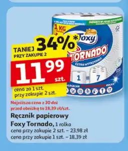 Auchan Ręcznik papierowy Foxy oferta