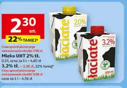 Auchan Mleko Łaciate oferta
