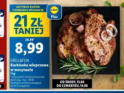 Lidl Karkówka Grill&Fun oferta