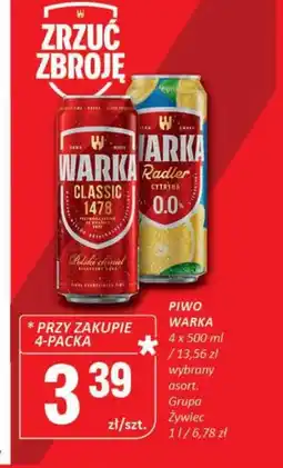 Chorten Piwo Warka oferta