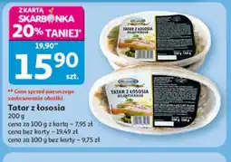 Auchan Tatar z łososia oferta
