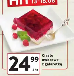 Intermarche Ciasto owocowe z galaretką oferta