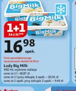 Auchan Lody Big Milk oferta